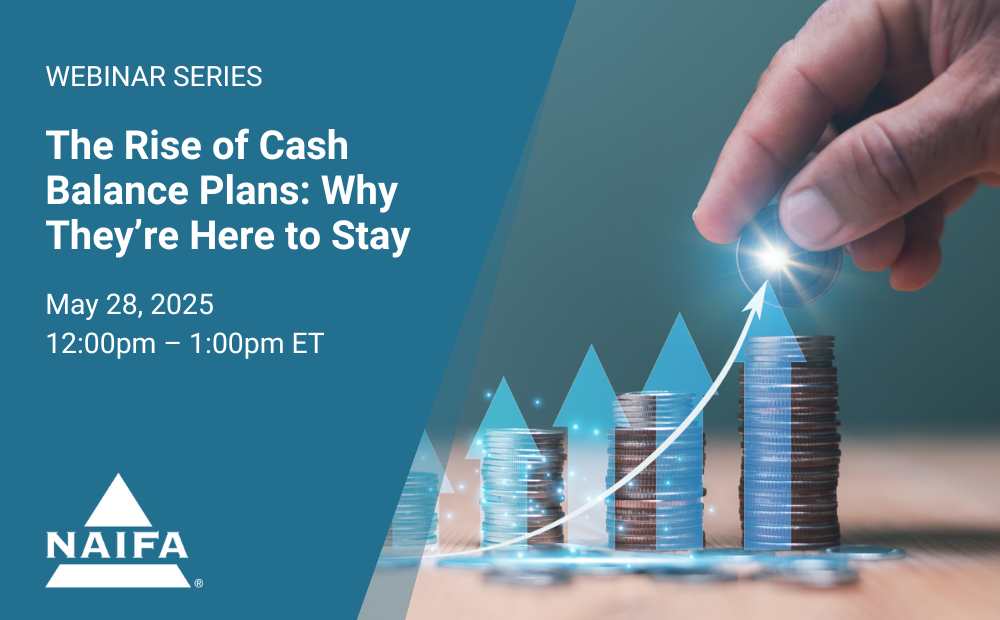 Cash Balance Plans Webinar